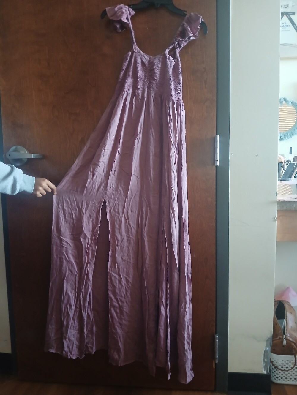 NWT/ RAVIYA mauve maxi dress